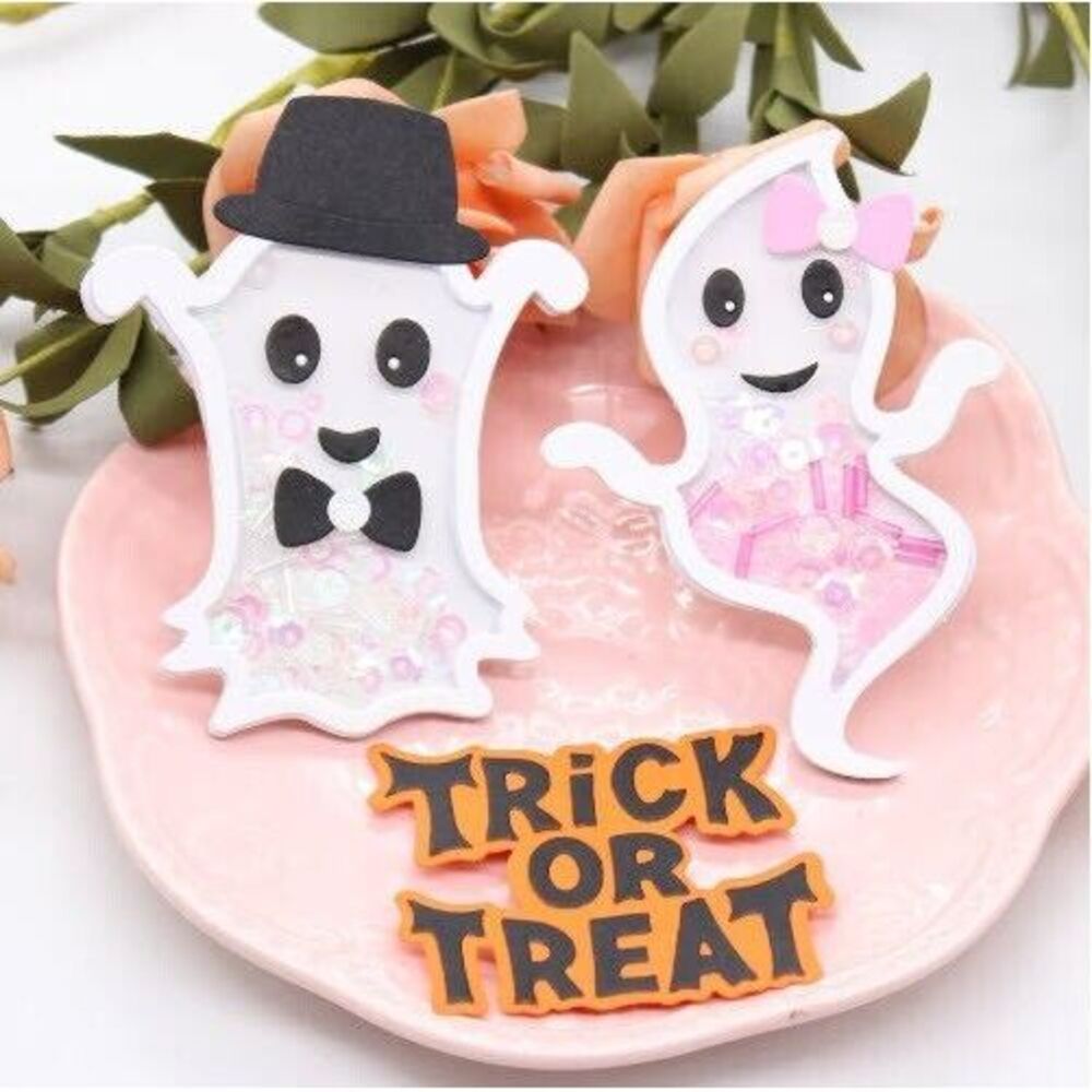 Huge Destash Metal Cutting Dies Lot HALLOWEEN Shaker and Layering Dies - Picture 2 of 7
